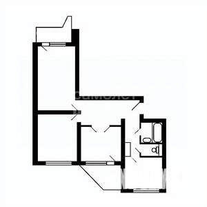 3-к квартира, вторичка, 75м2, 14/17 этаж