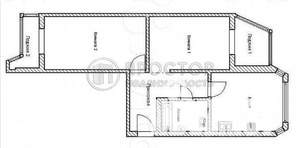 2-к квартира, вторичка, 70м2, 14/17 этаж