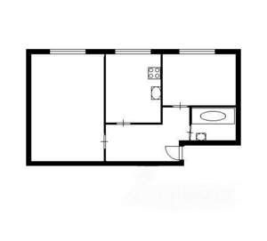 2-к квартира, вторичка, 55м2, 14/17 этаж