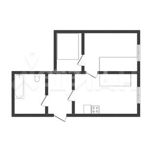 3-к квартира, вторичка, 77м2, 5/5 этаж