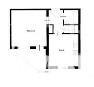 1-к квартира, вторичка, 34м2, 11/16 этаж