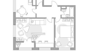2-к квартира, вторичка, 63м2, 2/25 этаж