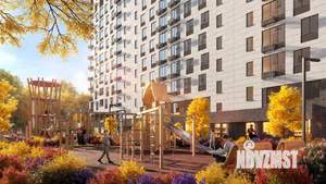 1-к квартира, строящийся дом, 49м2, 6/17 этаж