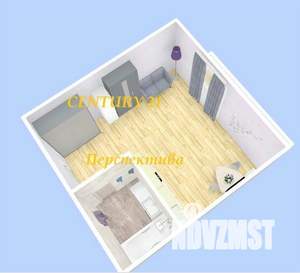 Студия квартира, вторичка, 22м2, 4/22 этаж