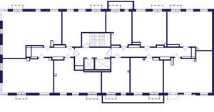 2-к квартира, строящийся дом, 35м2, 2/17 этаж